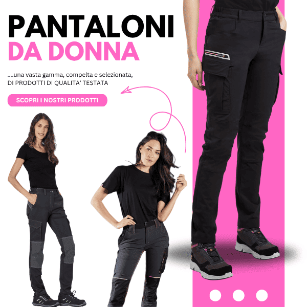 pantaloni da lavoro donna